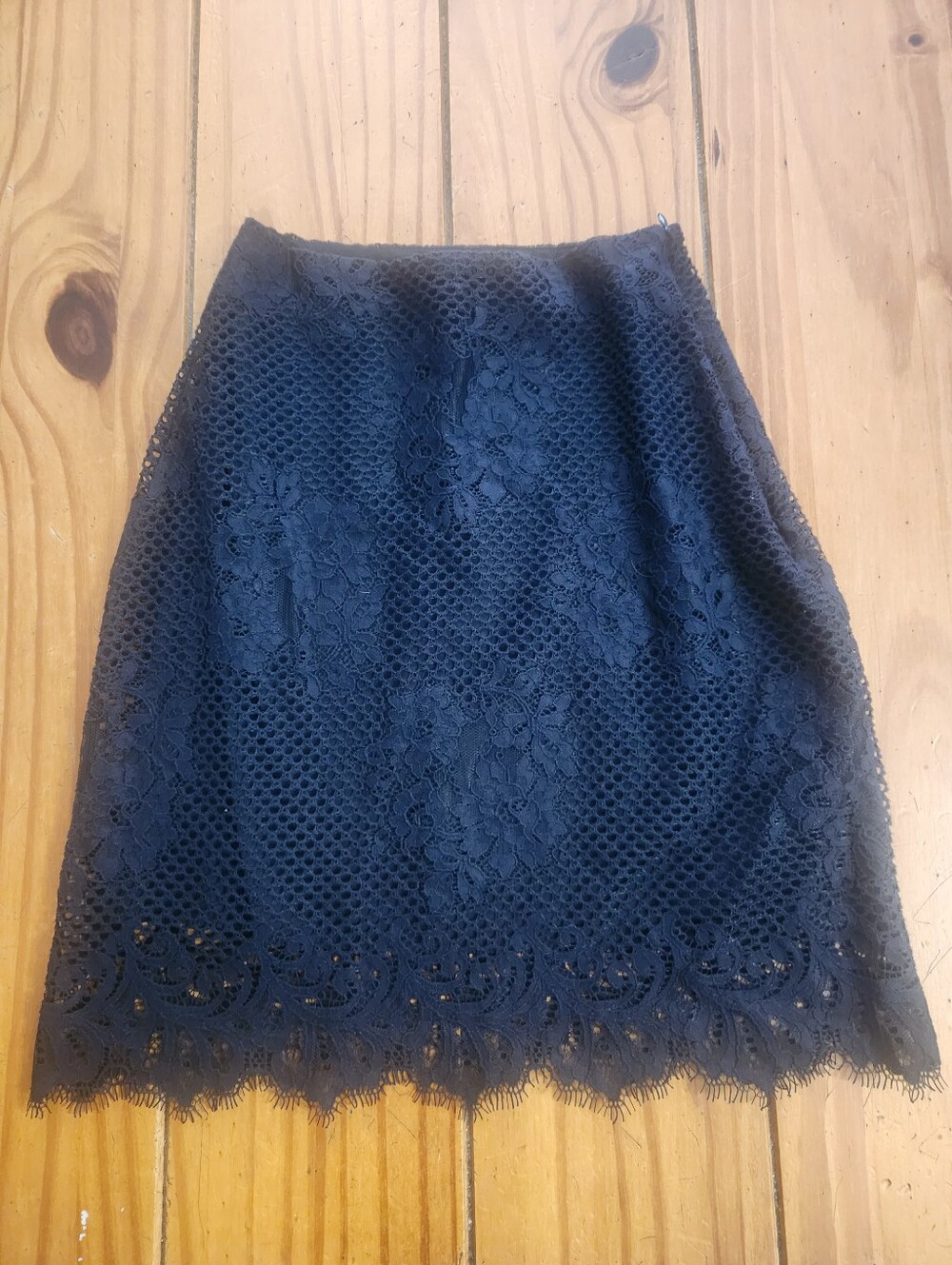 For Love & Lemons Lace Skirt Black Size Extra Small New With Tags